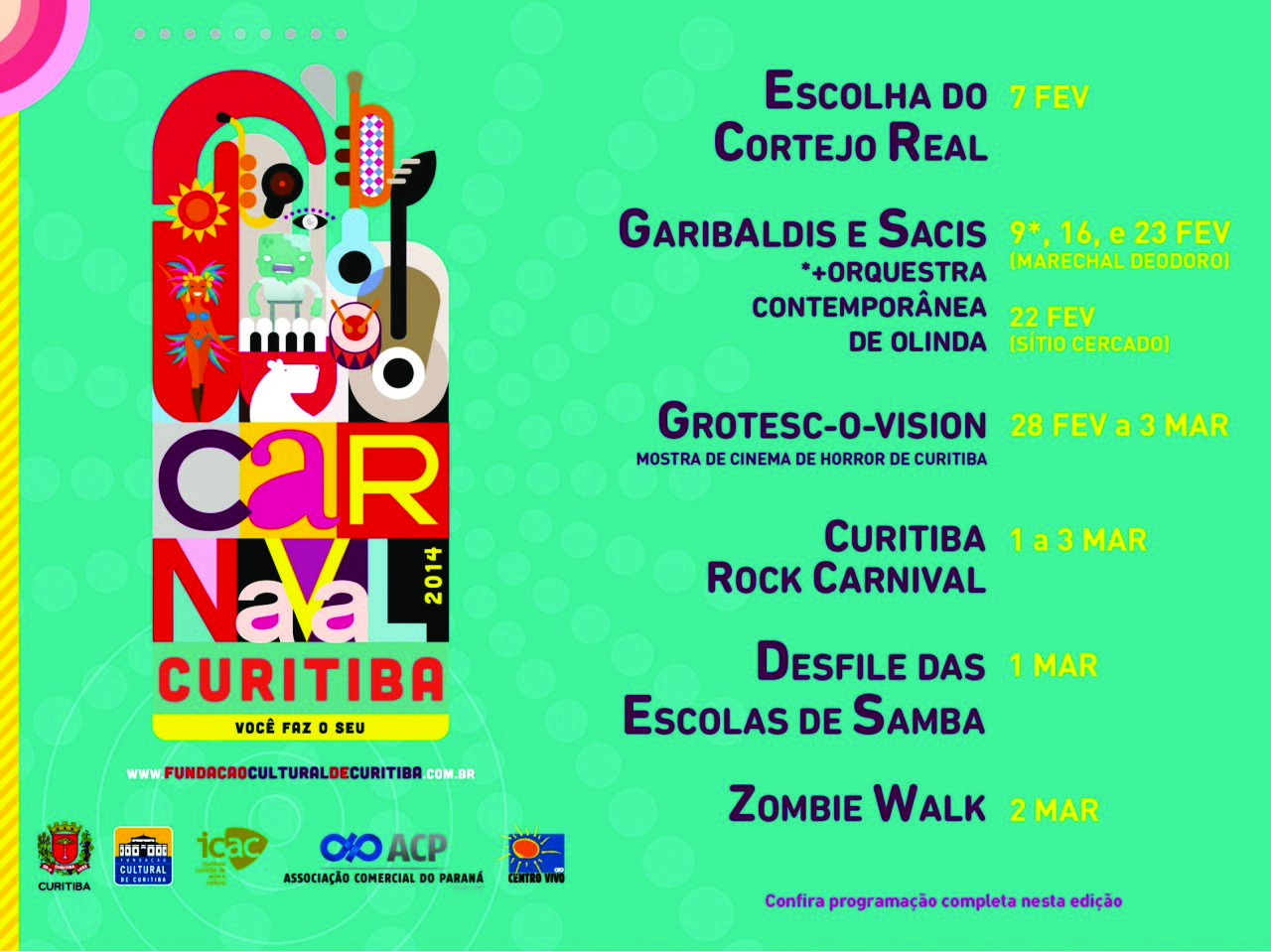 Viagens: Curitiba Rock Carnival 2014