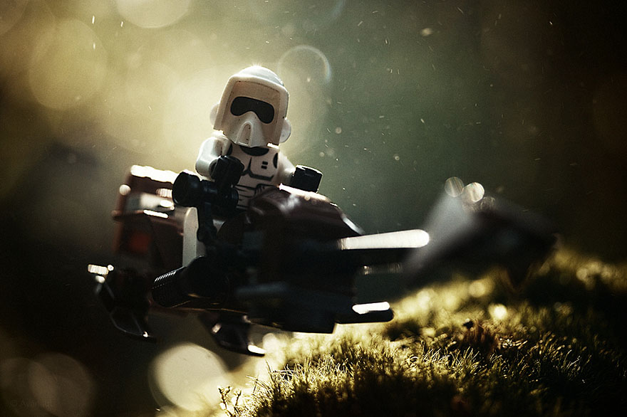 Cinema: Cenas de Star Wars são recriadas com Lego