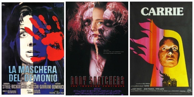 Os 15 melhores cartazes de filmes de terror de todos os tempos