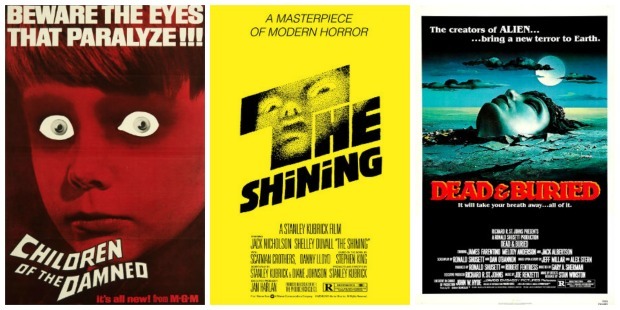 Os 15 melhores cartazes de filmes de terror de todos os tempos - ObaOba