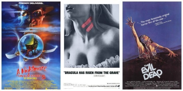 posters de filmes de terror