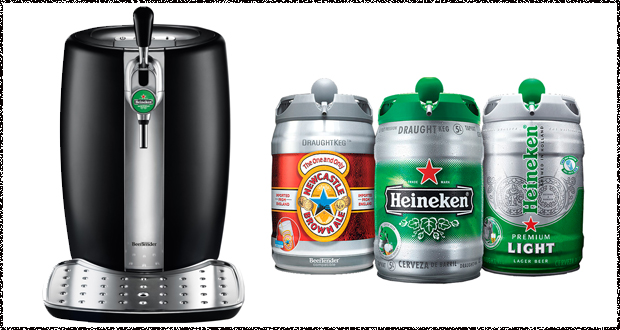 CHOPEIRA BEERTENDER HEINEKEN 5 LITROS, DA KRUPS