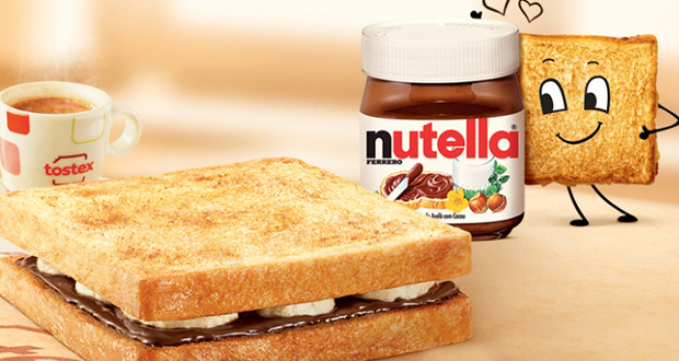 Restaurantes: Tostex lança sanduíche de Nutella