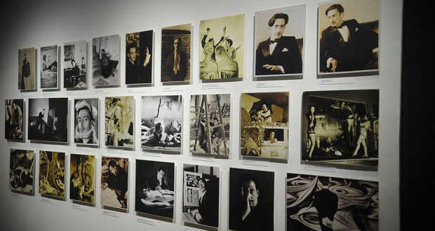 fotos da exposição de Salvador Dalí