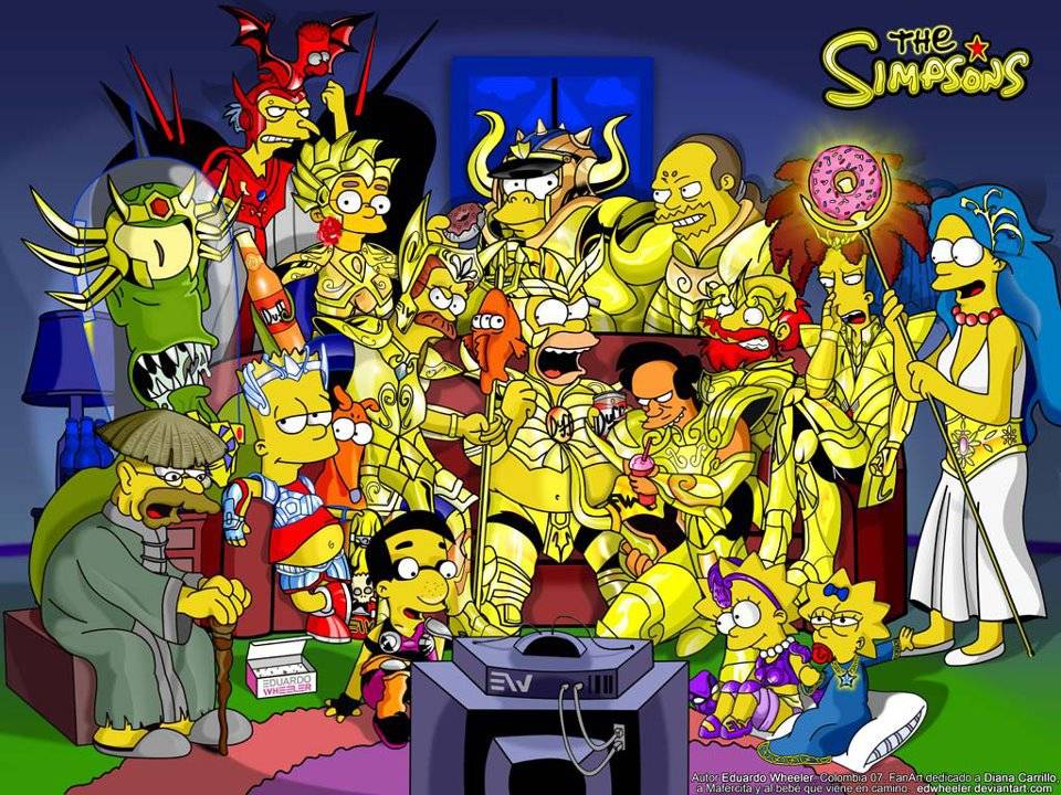 TV: Os melhores mashups dos Simpsons