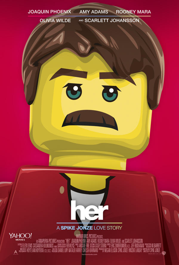 Cinema: Pôsteres dos indicados ao Oscar feitos de Lego
