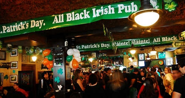 St. Patrick's Day 2014 no All Black