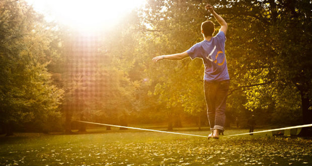 O QUE É SLACKLINE