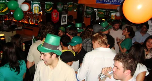 Bares (antigo): St. Patrick's Day 2014 no The Blue Pub