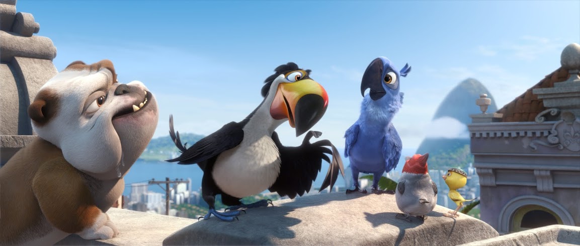 Cinema: “Rio 2” explora conflito entre vida na cidade e natureza selvagem