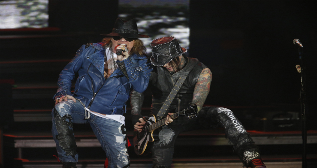 Shows: Guns` N Roses faz show cheio de clássicos em São Paulo