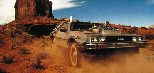 DeLorean do Doc. Brown