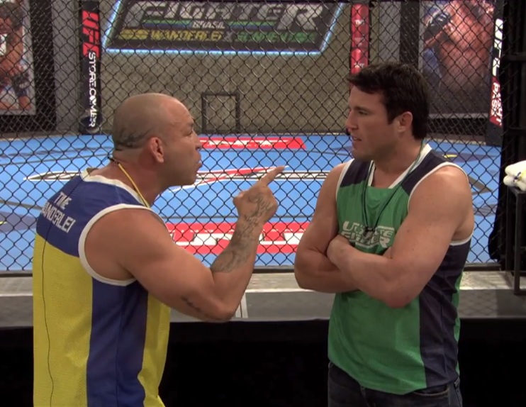 TV: Veja a briga de Wanderlei e Sonnen no TUF Brasil 3