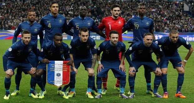 Esportes: Seleção da França 2014