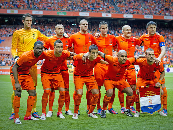 Esportes: Seleção da Holanda 2014