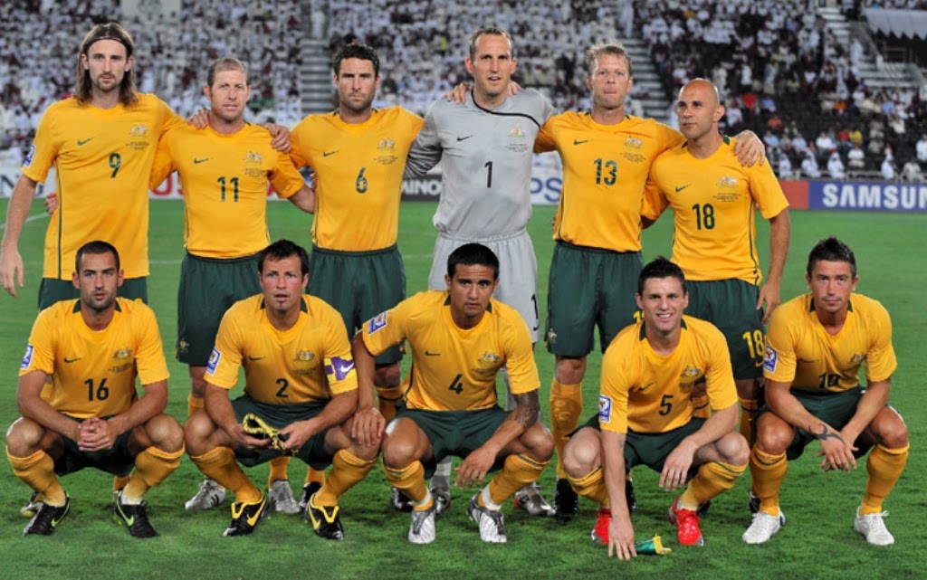 Esportes: Seleção da Austrália 2014