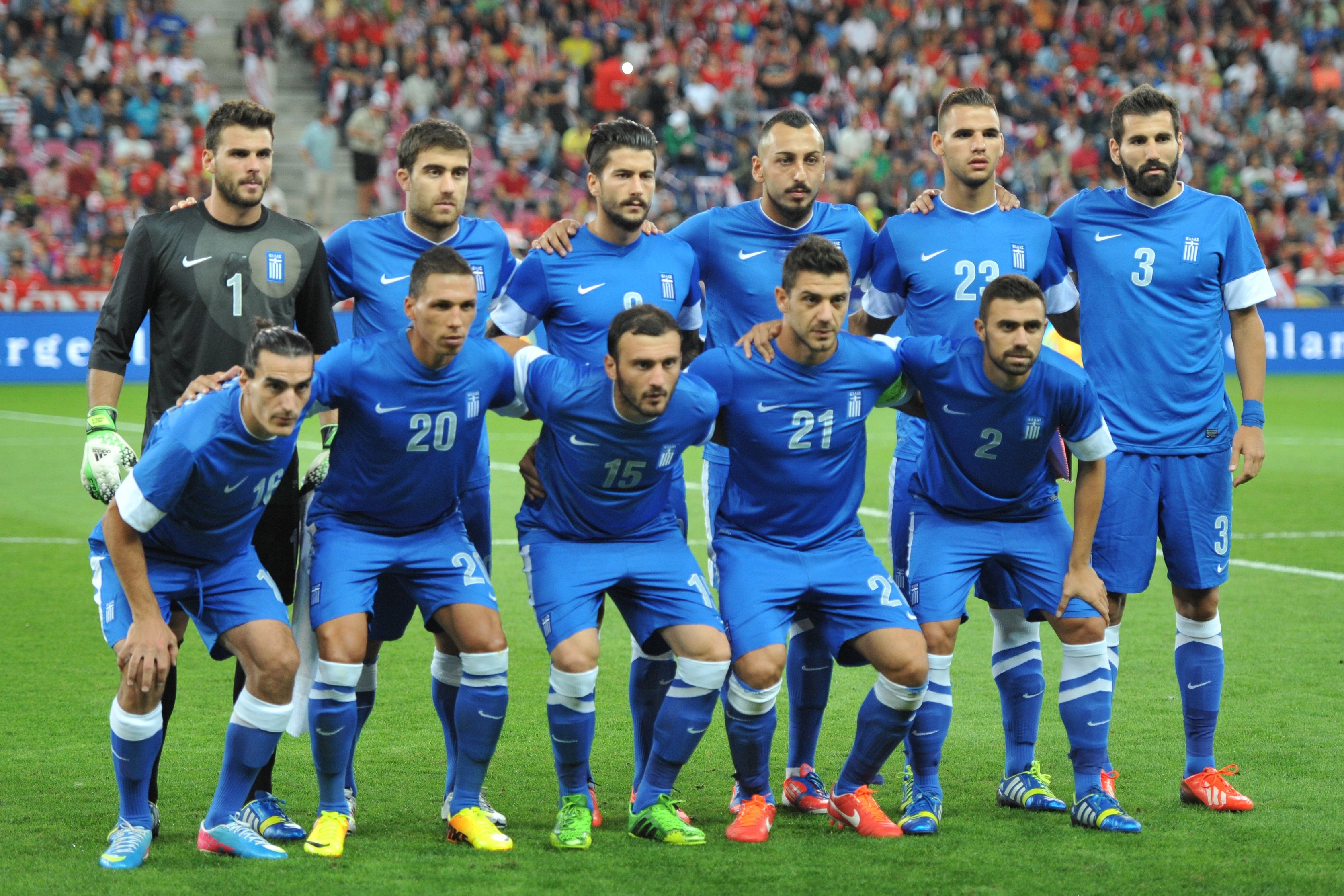 Seleção da Grécia 2014