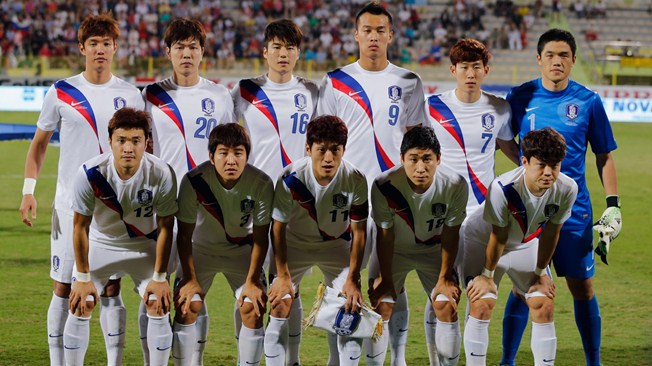 Esportes: Seleção da Coreia do Sul 2014