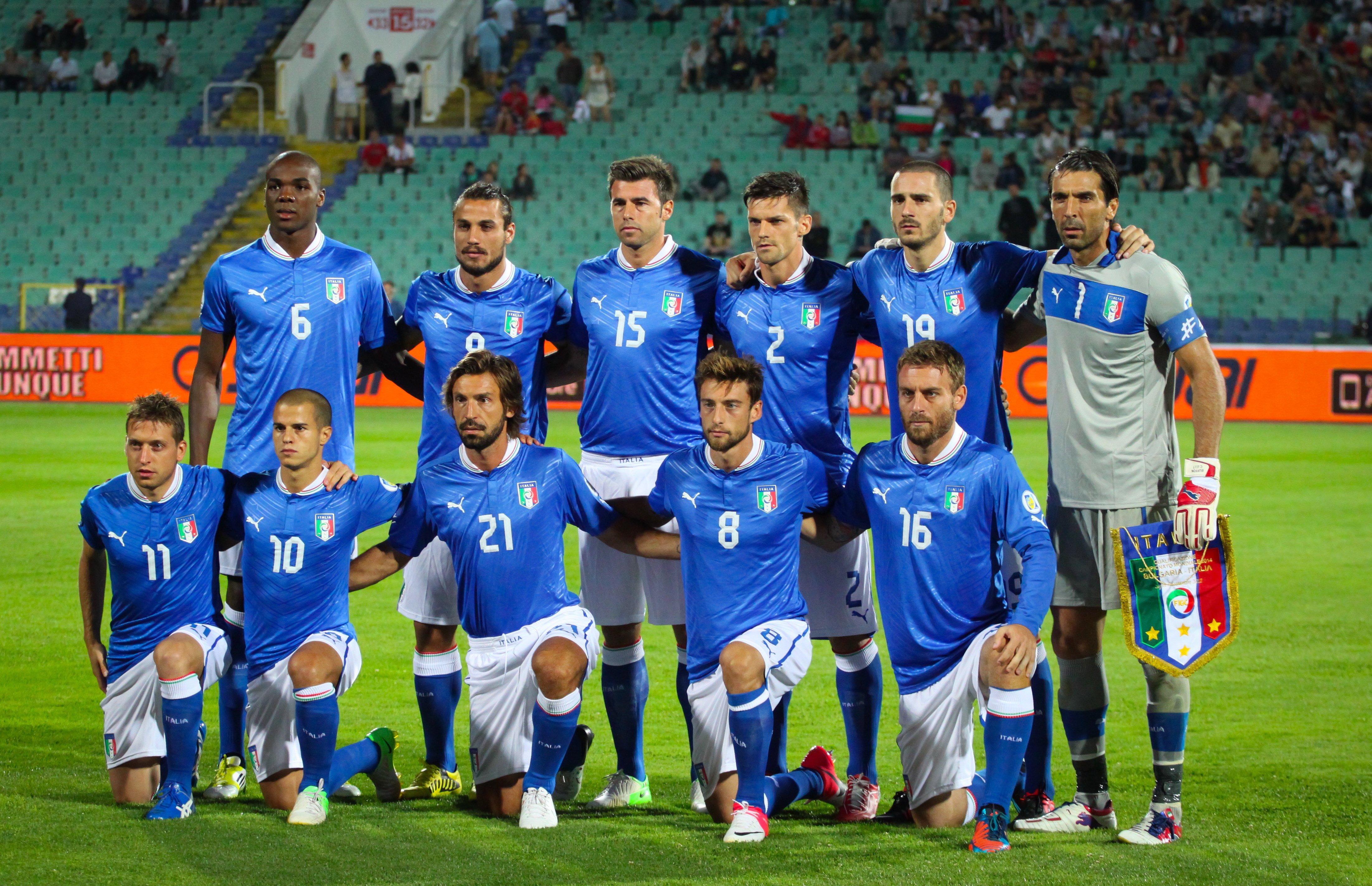 Esportes: Seleção da Itália 2014