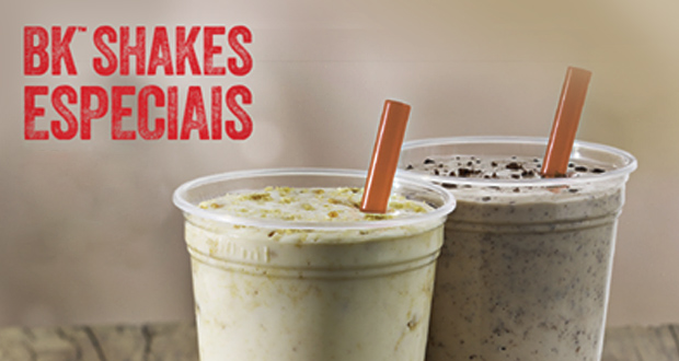 Restaurantes: Burger King lança milk-shake de Paçoca Amor