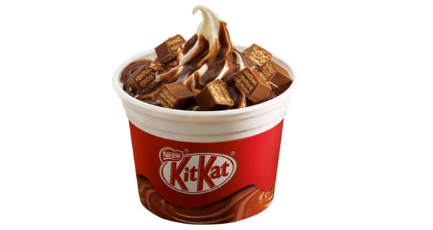 Restaurantes: McDonald’s lança McFlurry sabor Kit Kat 