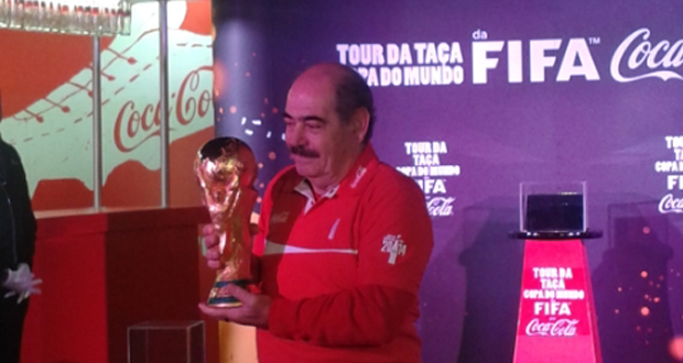 Exposição traz taça da Copa do Mundo a São Paulo