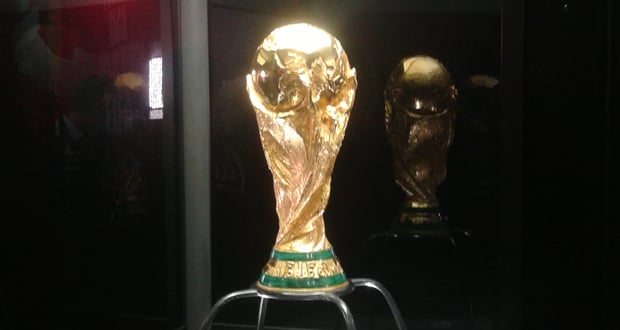 A Taça da Copa do Mundo 2014
