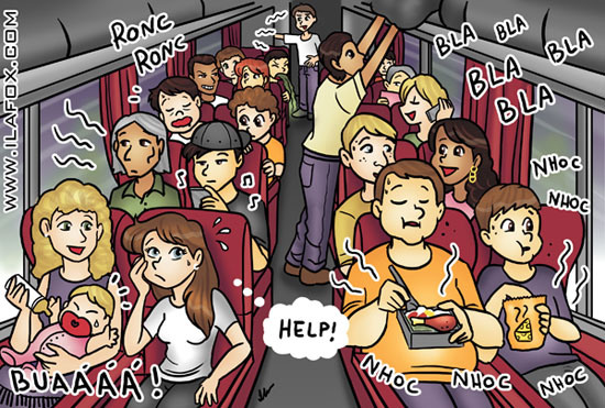 6 tipos de passageiros que encontramos em viagens de ônibus