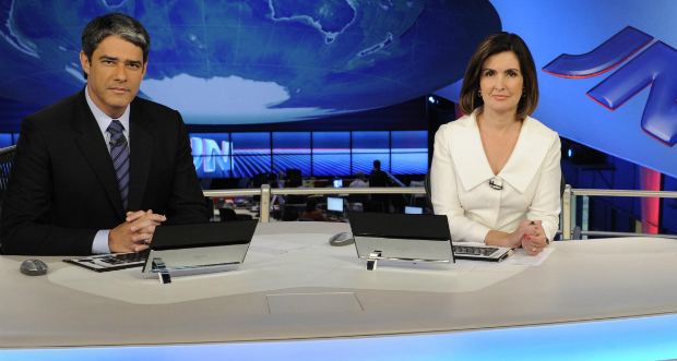 William Bonner e Fátima Bernardes