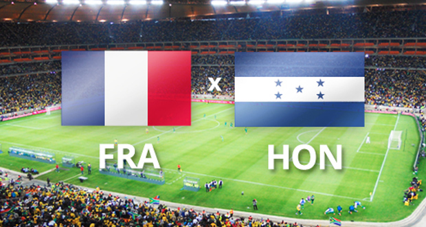 Esportes: França vence Honduras por 3x0
