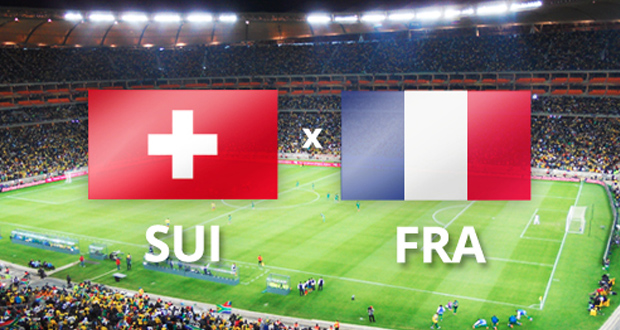 Esportes: França vence Suíça por 5x2