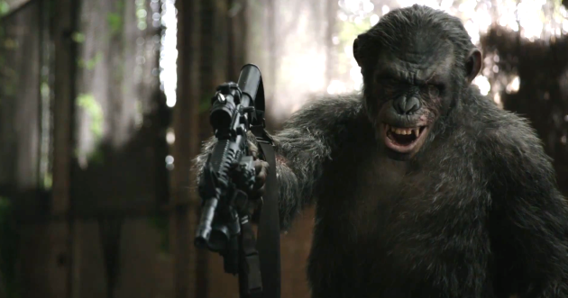 Toby Kebbell dá vida a Koba, um macaco que busca vingança contra os humanos