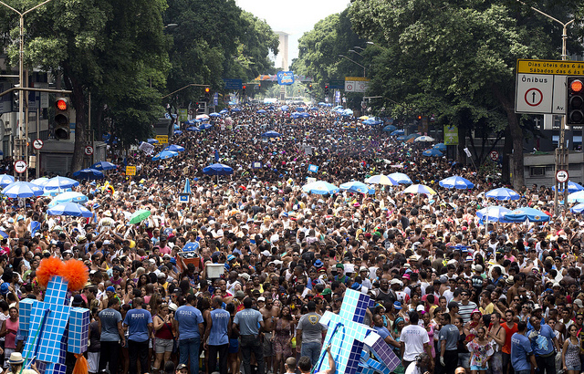 Noite: Blocos do Carnaval de rua no Rio de Janeiro 2015