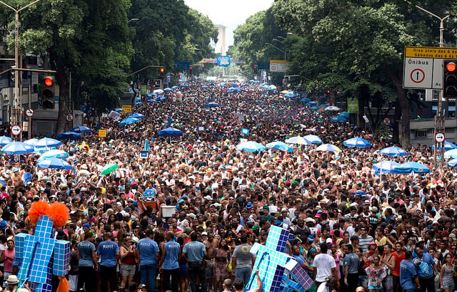 Noite: Blocos do Carnaval de rua no Rio de Janeiro 2015