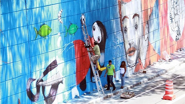 Avenida 23 de Maio ganha a maior galeria de arte a céu aberto da América Latina