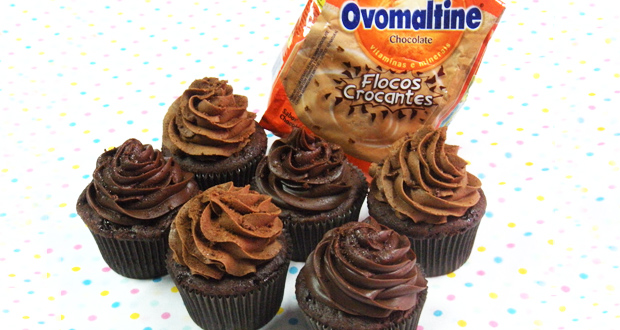 Cupcake de Ovomaltine