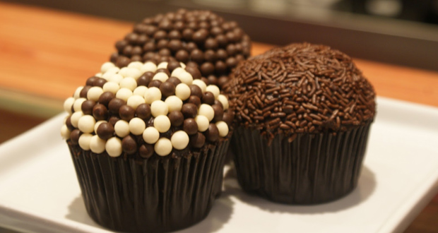 Cupcake de Brigadeiro