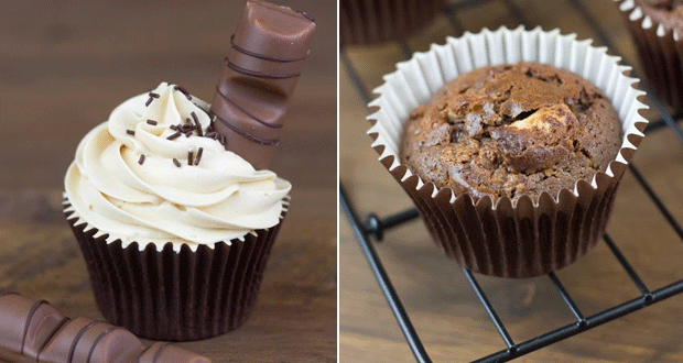 Cupcake de Kinder Bueno