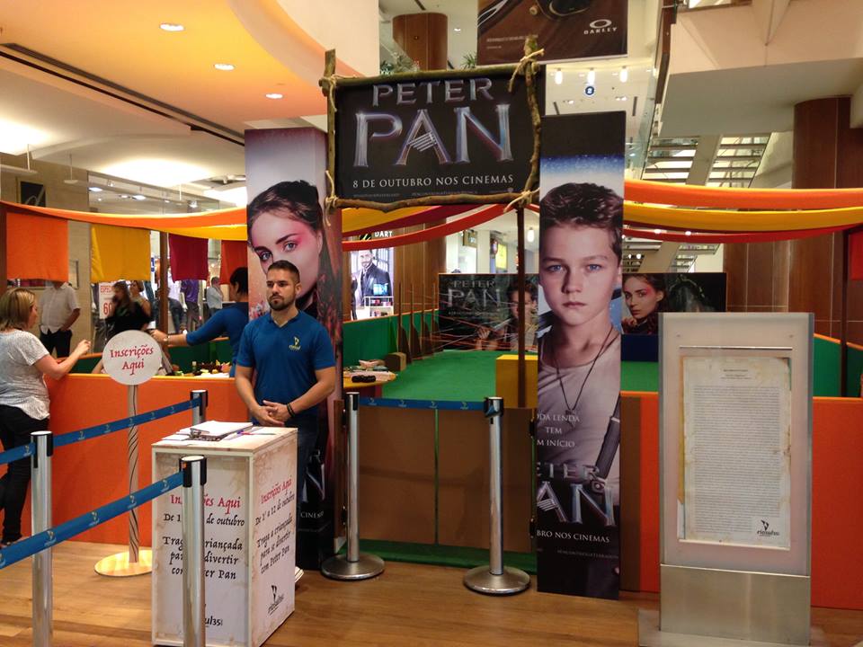 Oficina gratuita do Peter Pan anima o Dia das Crianças no RIOSUL Shopping