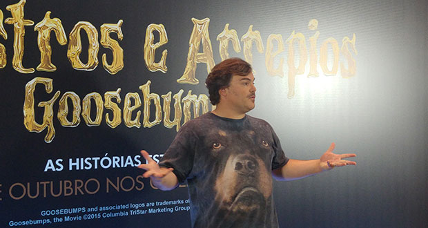 Cinema: Jack Black compara “Goosebumps” a “Os Goonies” e afirma que o cinema está perdendo espaço para a TV