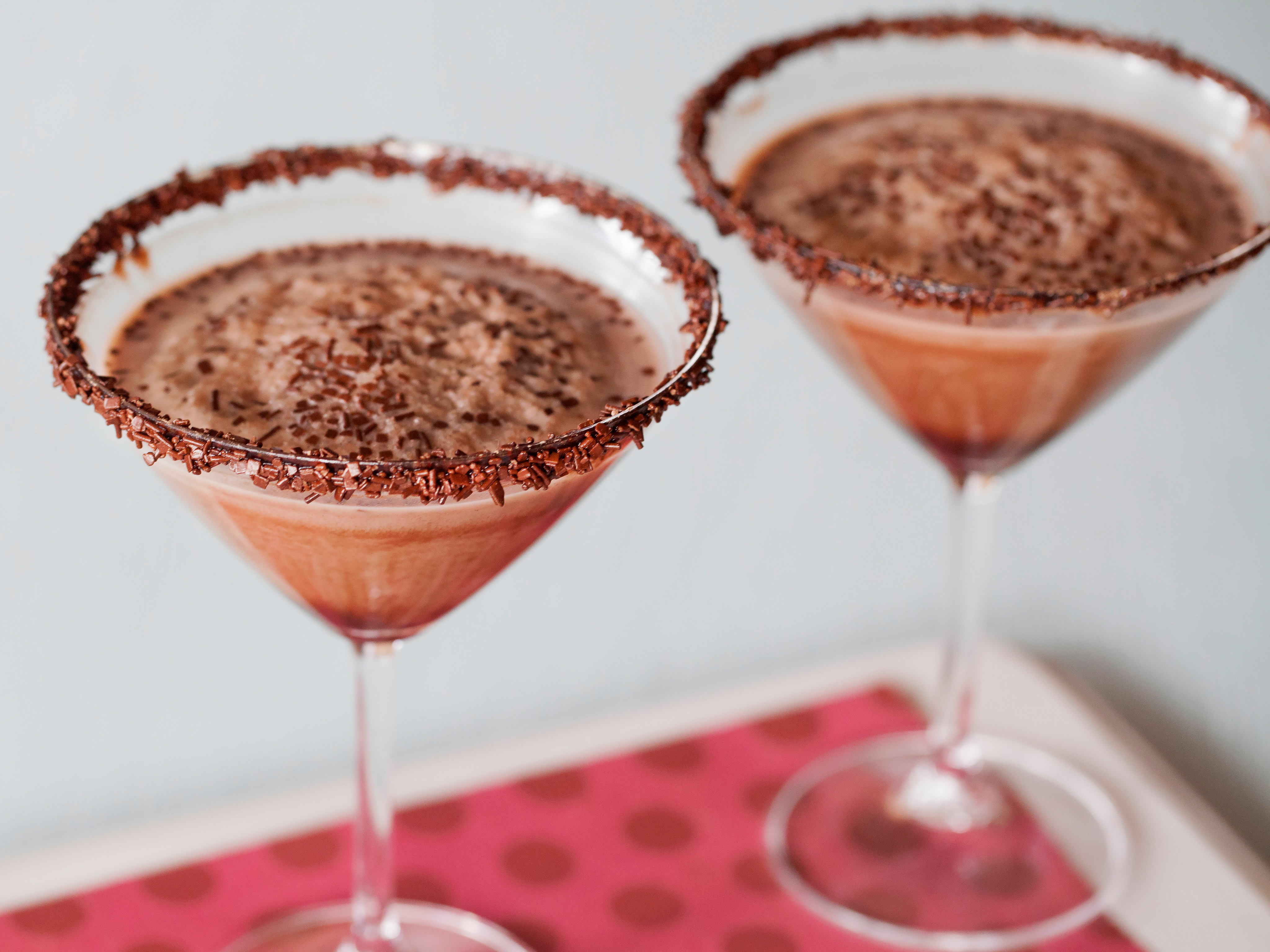 Martini de chocolate com pimenta