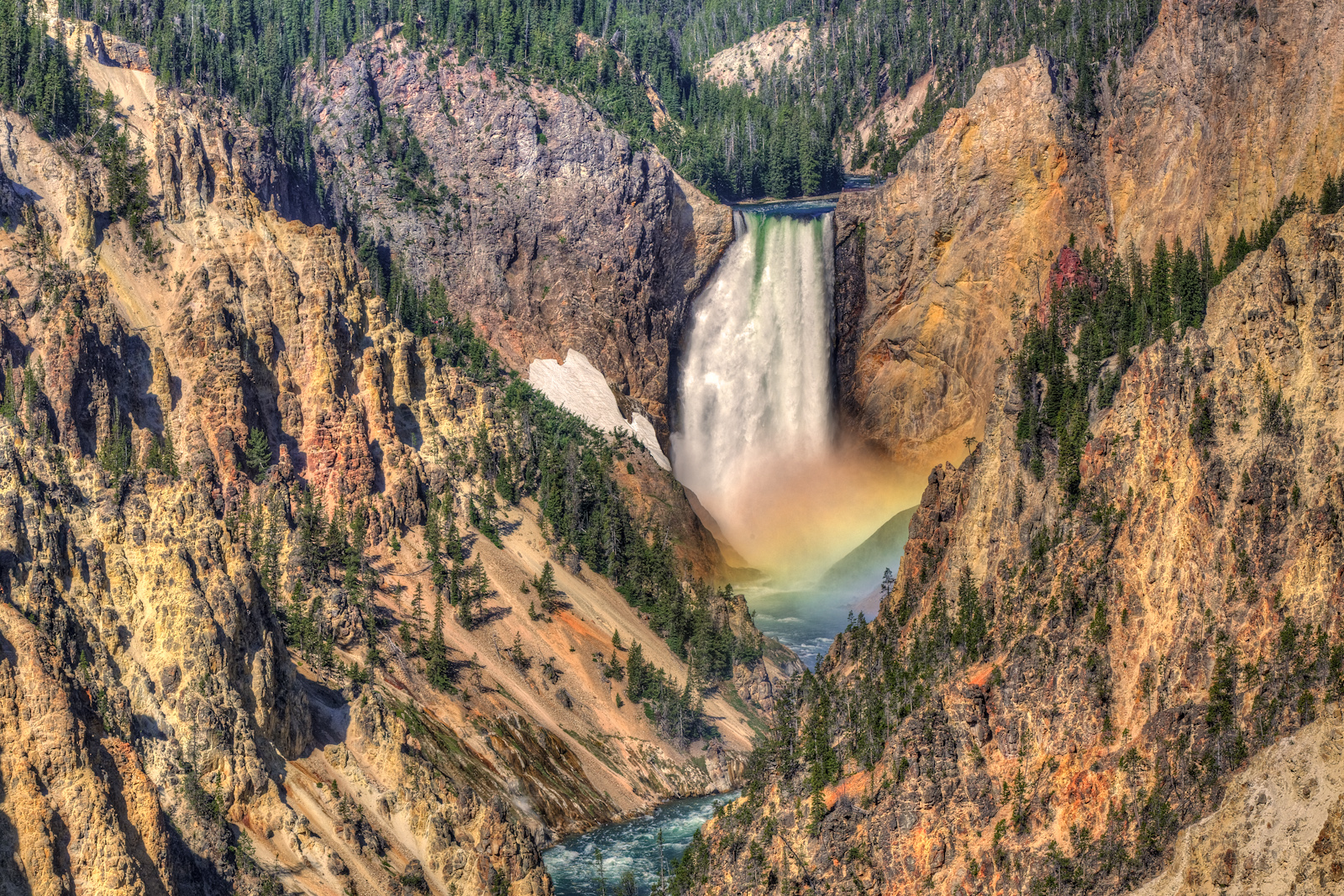 Cataratas Yellowstone -Estados Unidos