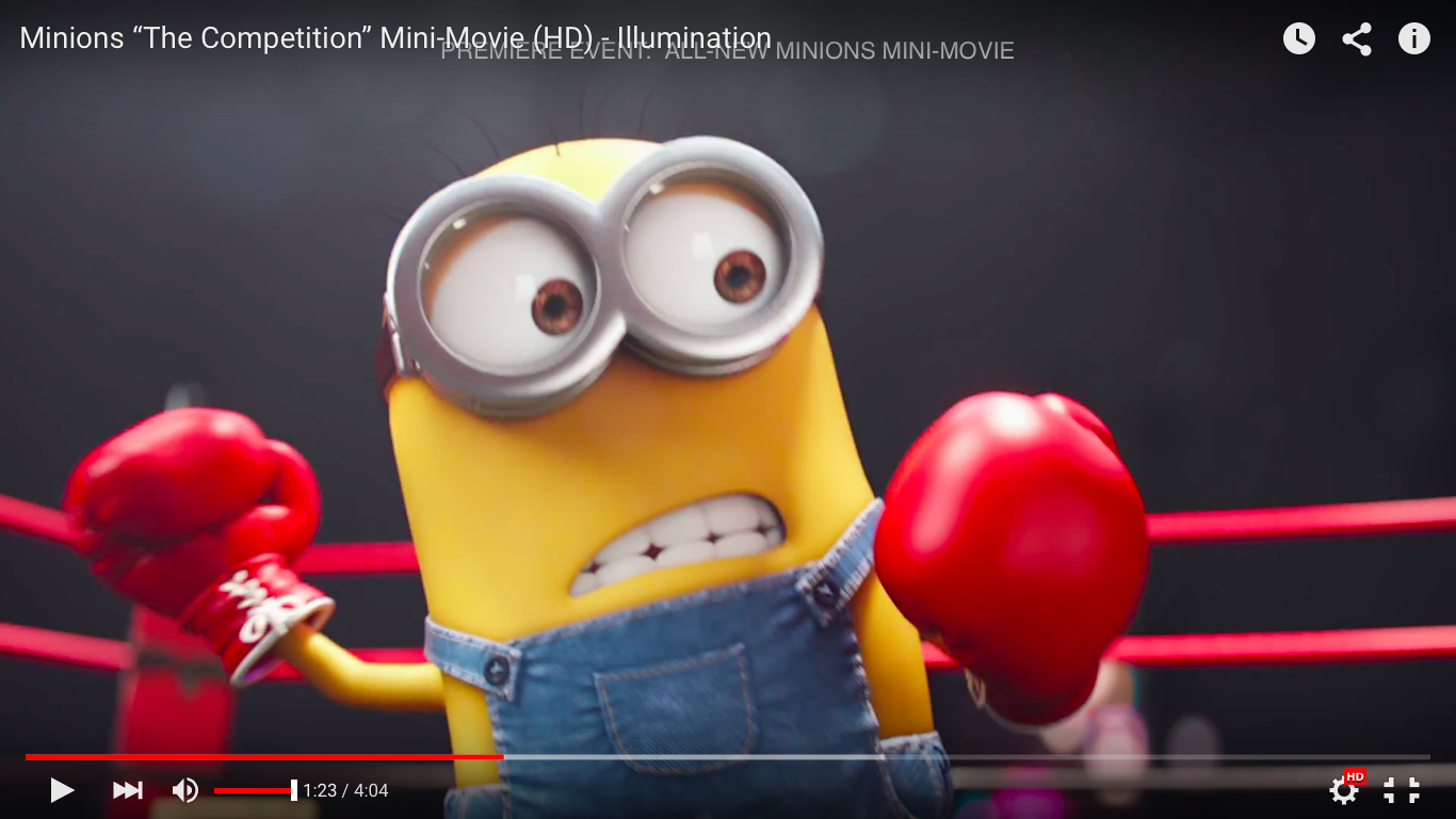 Assista ao novo curta dos Minions