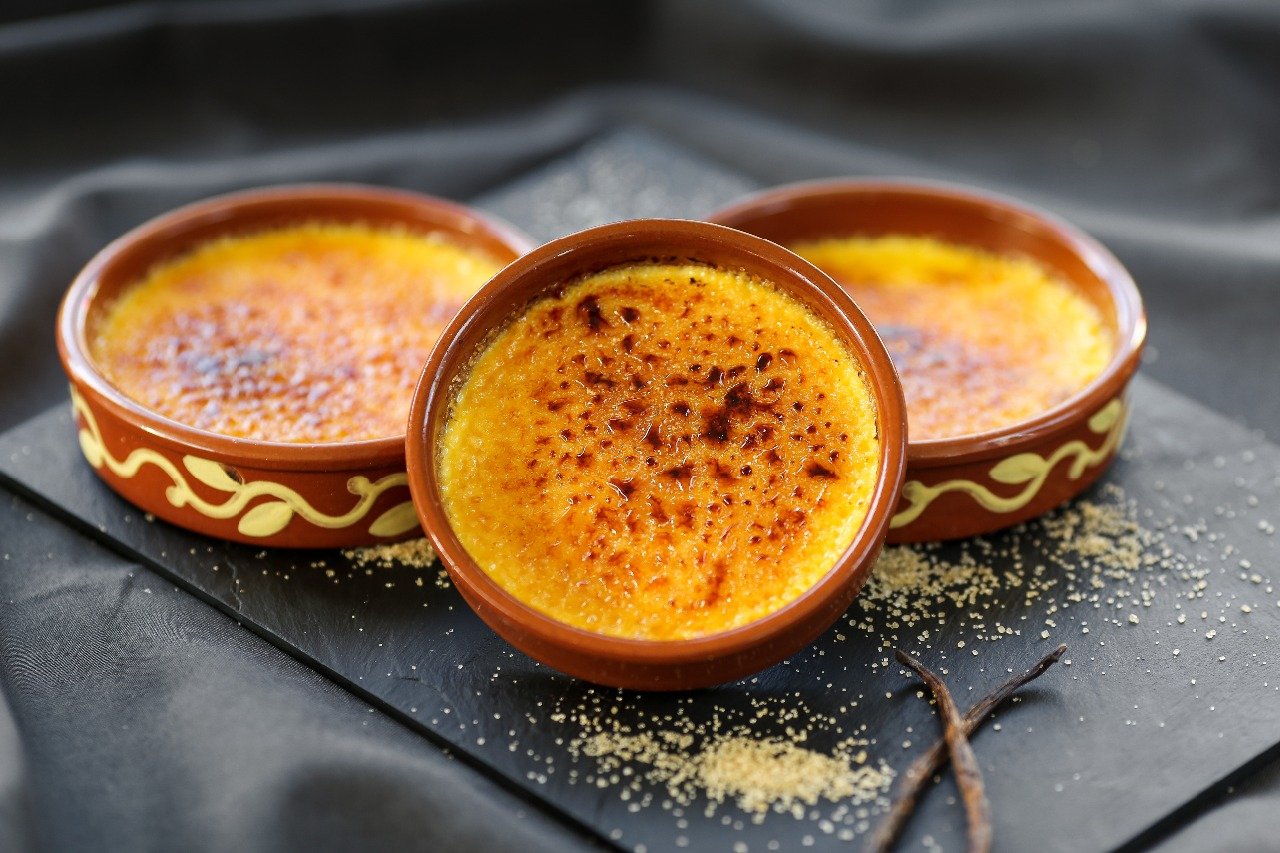 Creme Brûlée light de Abóbora (83 kcal cada)