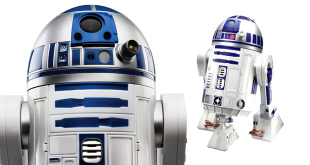 Réplica de R2-D2 com comando de voz