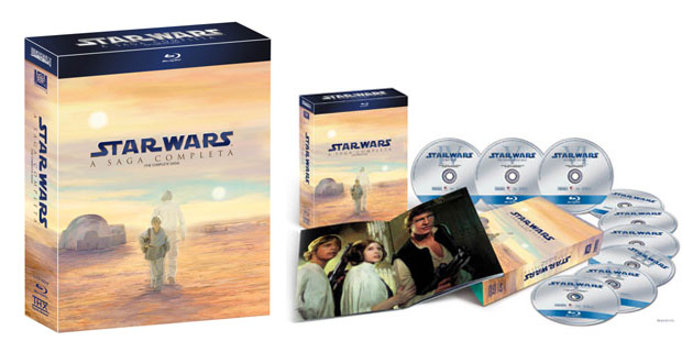 Blu-Ray Coleção Star Wars: A Saga Completa
