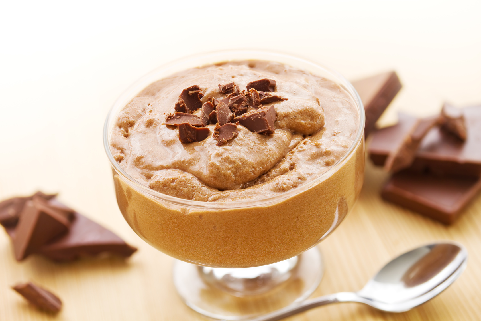 Mousse de chocolate Diet