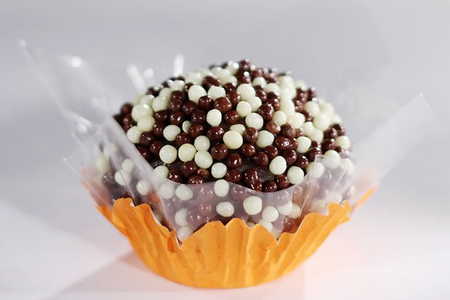 Brigadeiro de Nutella e doce de leite