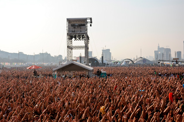 Veja o mapa de palcos do Lollapalooza 2015