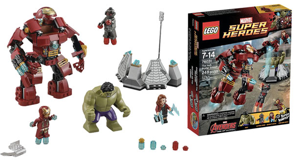 Kit "The Hulk Buster Smash" da Lego